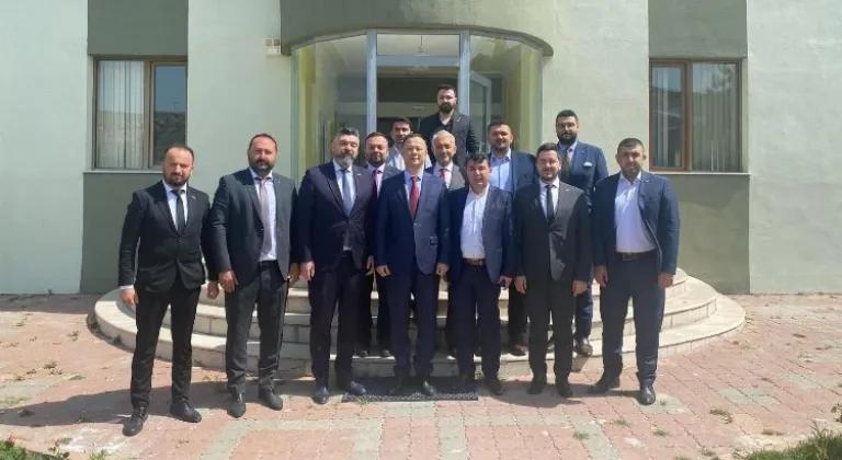 ASKON'un konuğu Kırgız büyükelçisi: Kayseri'de Sanayi Ziyareti