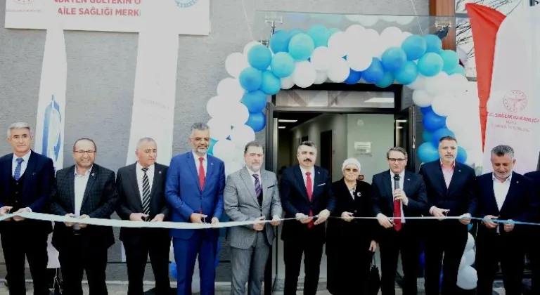 Bursa Yıldırım'a Yeni Aile Sağlığı Merkezi Hizmete Açıldı