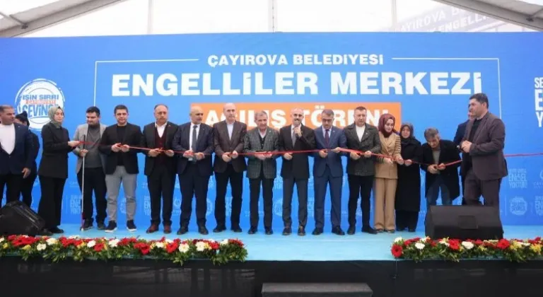 Çayırova Belediyesi Engelliler Merkezi Hizmete Açıldı!