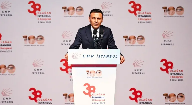 CHP İstanbul İl Başkanlığı Sonuçlandı! Kazanan Özgür Çelik Oldu