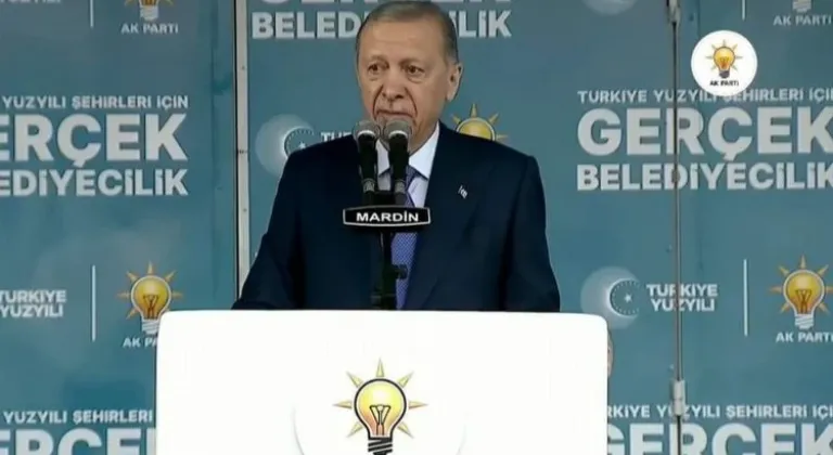 Cumhurbaşkanı Erdoğan, Mardin'den İsrail'e sert mesaj verdi