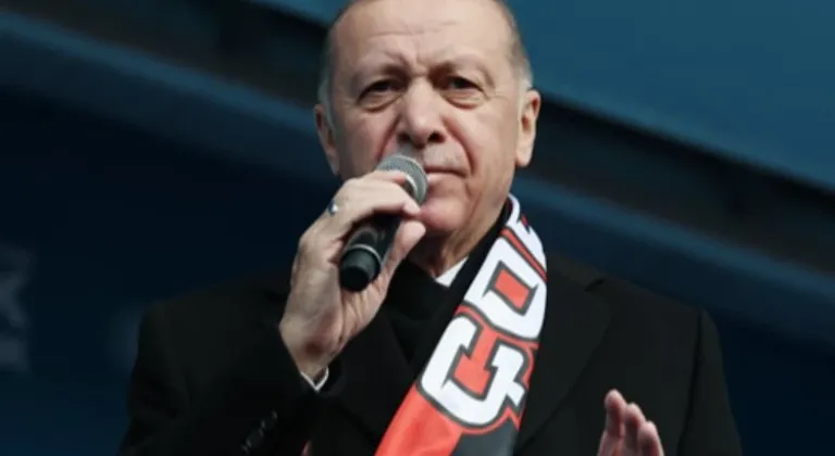 Cumhurbaşkanı Erdoğan'dan Çorum Mitinginde Milli Vurgu