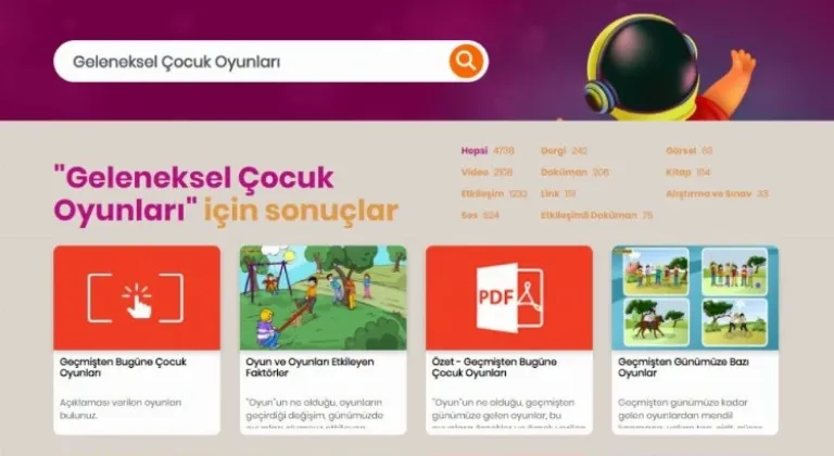 EBA'ya Yüklendi: Yüz Yüze 100 Çocuk Oyunu Videoları İşaret Dili İle