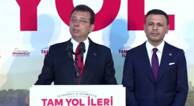 Ekrem İmamoğlu'dan Sarıyer'deki Seçim Açıklaması