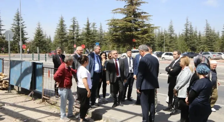 Erciyes Üniversitesi’nde Devam Eden Projeler Hayata Geçiriliyor: Rektör Altun İncelemelerde Bulundu