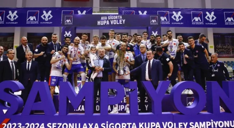 Halkbank Erkekler Kupa Voleybolu'nda 9. Kez Şampiyonluğu İlan Etti