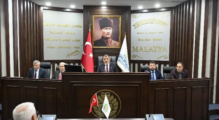 Malatya Büyükşehir Belediye Meclisi'nden Önemli Kararlar