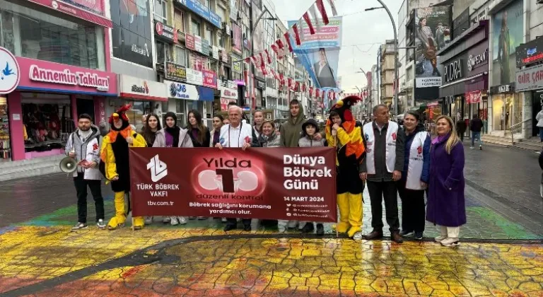 Türk Böbrek Vakfı'ndan 'Senede Bir Gün' Çağrısıyla Böbrek Sağlığına Dikkat!